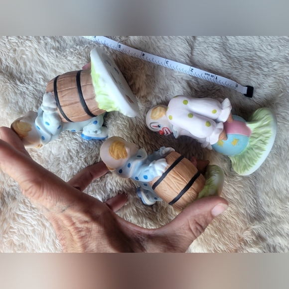 Vintage Geo Z. Lefton 1987 Circus Clown Party Balloon Funny Figurine set of 4! - Picture 8 of 14